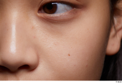 Eye Face Nose Cheek Ear Skin Woman Asian Slim Studio photo references